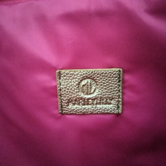 Marleylilly Confetti Weekender Bag Pink Glitter Monogram KRR Large New - Picture 5 of 8